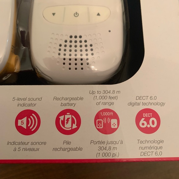 Vtech Digital Audio Baby Monitor DM111 brand new condition - Picture 3 of 14